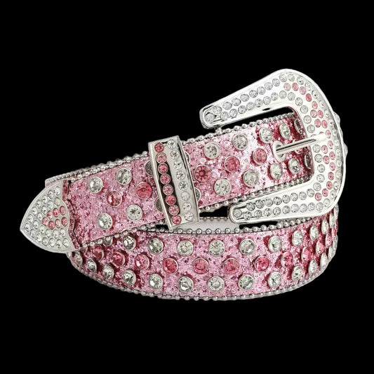 Crystal Eyelet Belt
