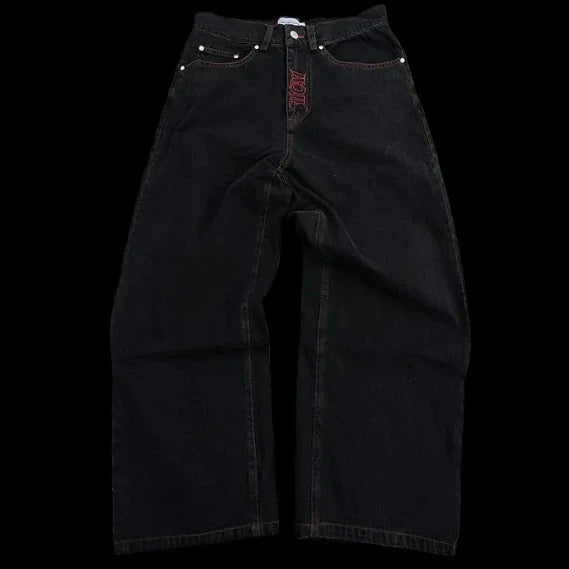 Concrete Fade Y2K Jeans