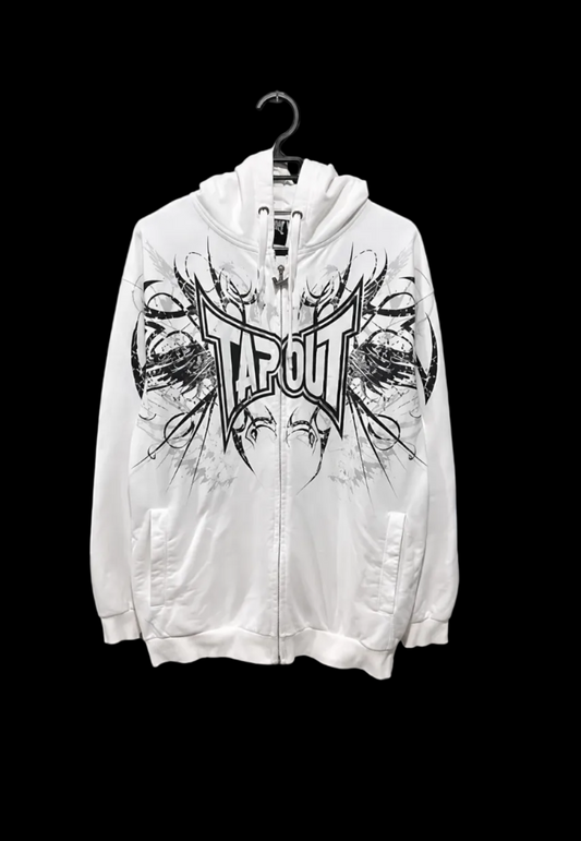 Eclipse Grunge Zip Hoodie