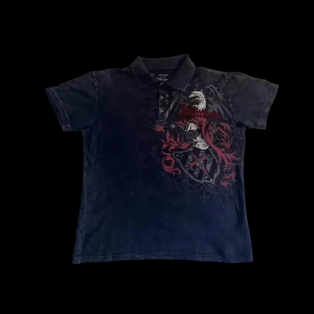 Dark Rebellion Y2K Polo