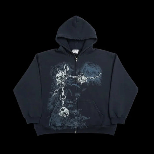 Phantom Tribal Zip Hoodie