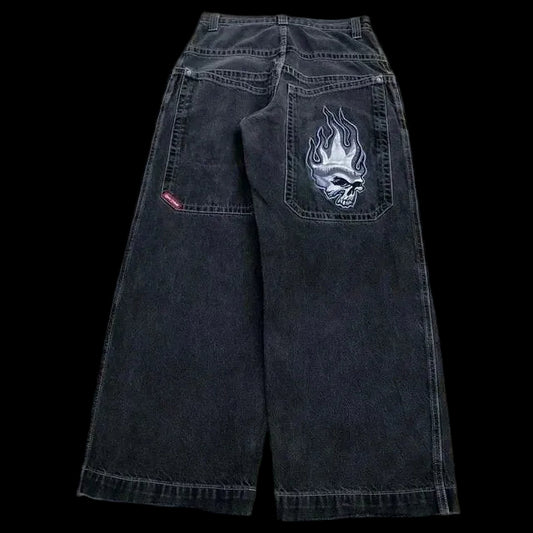 Asphalt Drift Y2K Jeans